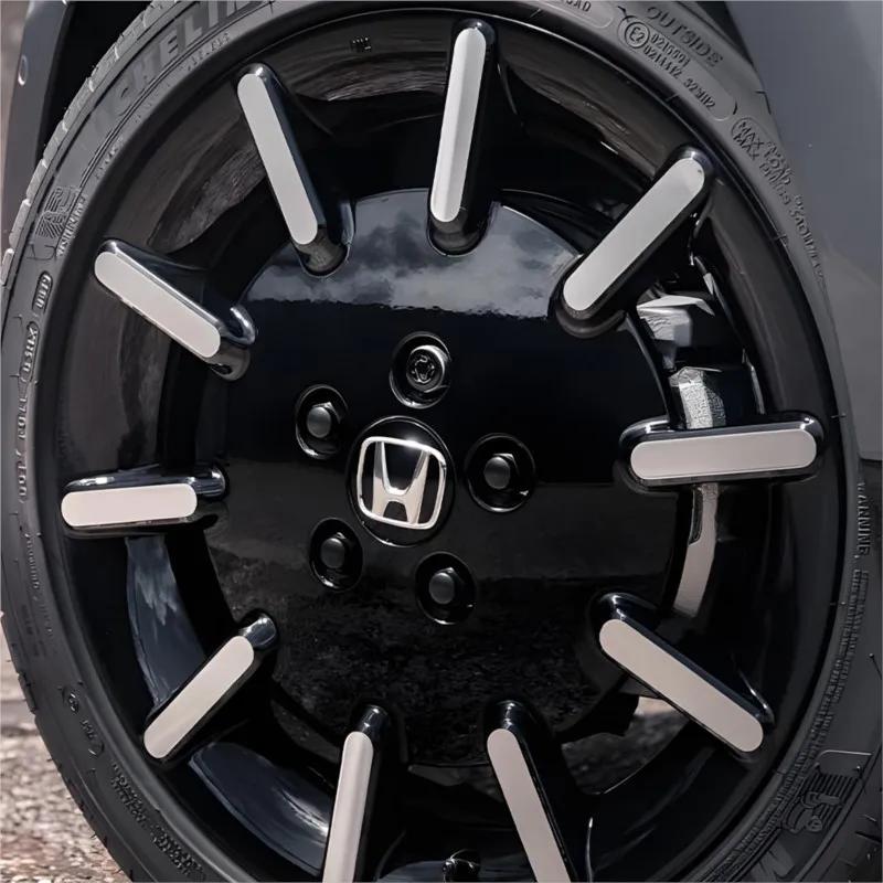 4pcs/set 56/60/58/69MM Emblem Car Wheel Center Cap Hub Covers Badge For Honda Type R Type S DOHC Legend Si RR Modulo Vezel