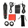Tattoo Gun Kit Professional Tattoo Foot Pedal Pen Straps Power Supply for Tattoo Artists  Black