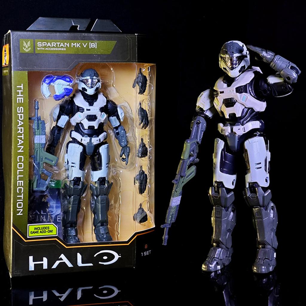 Action Figure Collectible Action Figure Includes Interchangeable Head, Hands And Accessories - Video Game