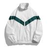 Spring and autumn coat men's youth sports top men's casual color stand-up collar jacket men's light and breathable