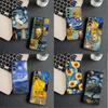 for Samsung Galaxy Note 20 Ultra 10 8 9 S10 Plus Lite S8 A70 A24 A25 S10E A21S A37 A57 A51 A7 Case Starry Night Van Gogh Sky Art