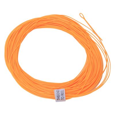 Nylon Floating Fly Fishing Line with Welded Loop Counterweight Fish Tackle AccessoryOrange