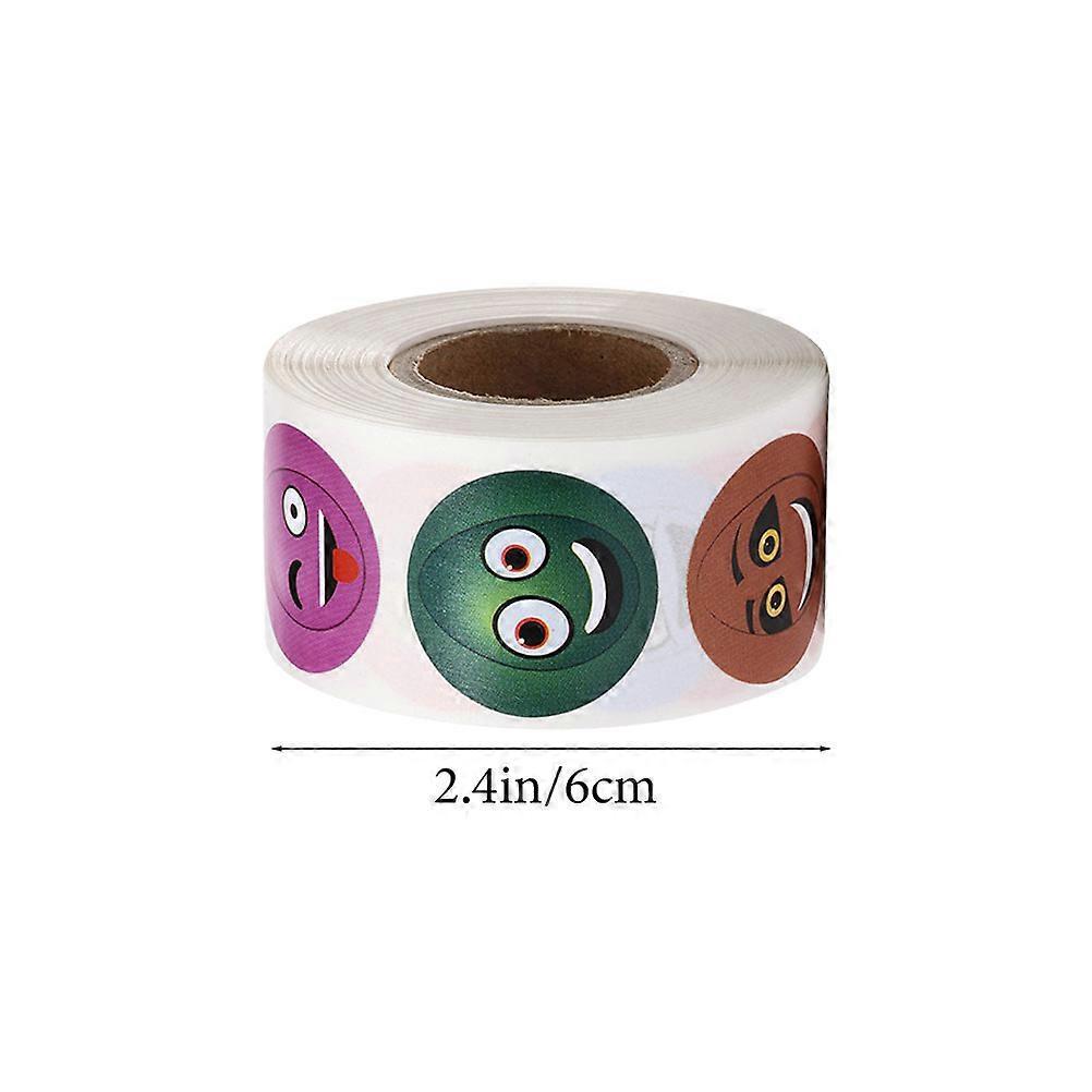 Coated Stickers Rabbit and Egg Pattern Tape with 15 Rolls