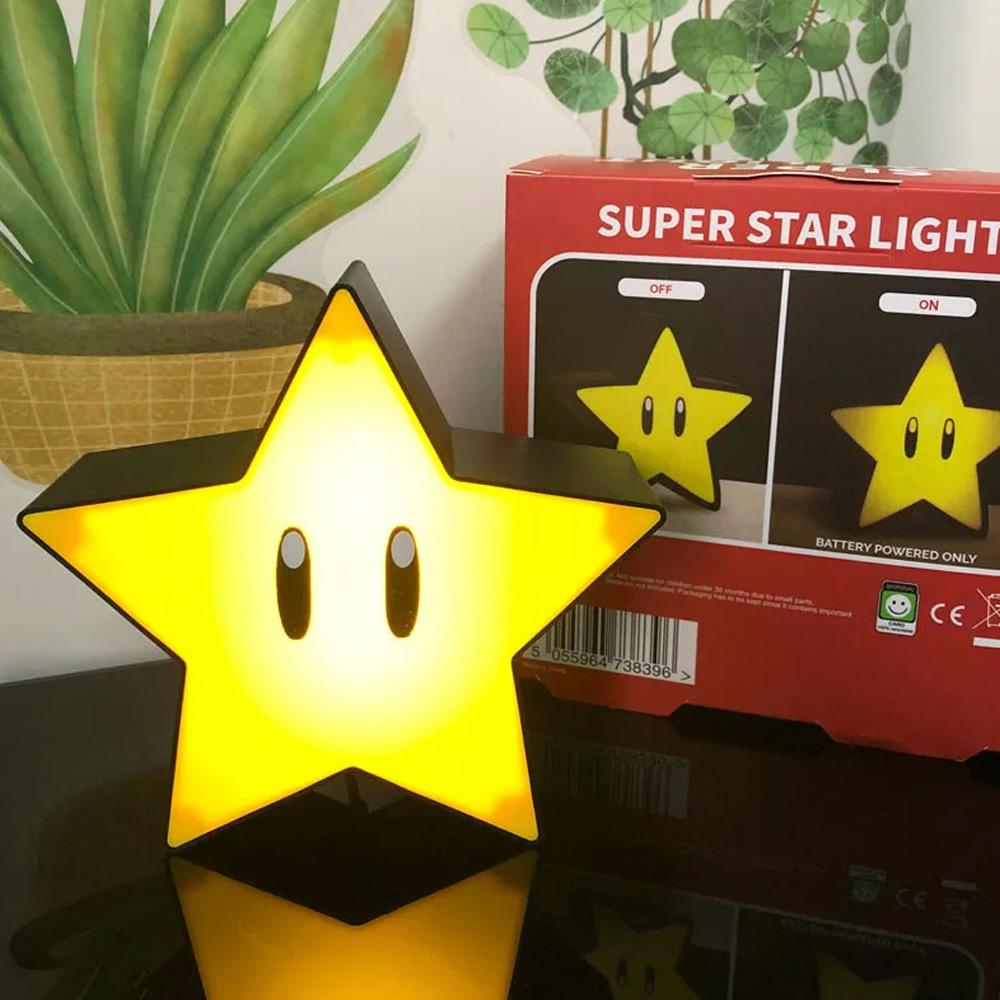 Question Mark Block LED Night Light With Music Anime Game Peripheral Bedside Lamp For Kids Bedroom Decor Birthday Gift