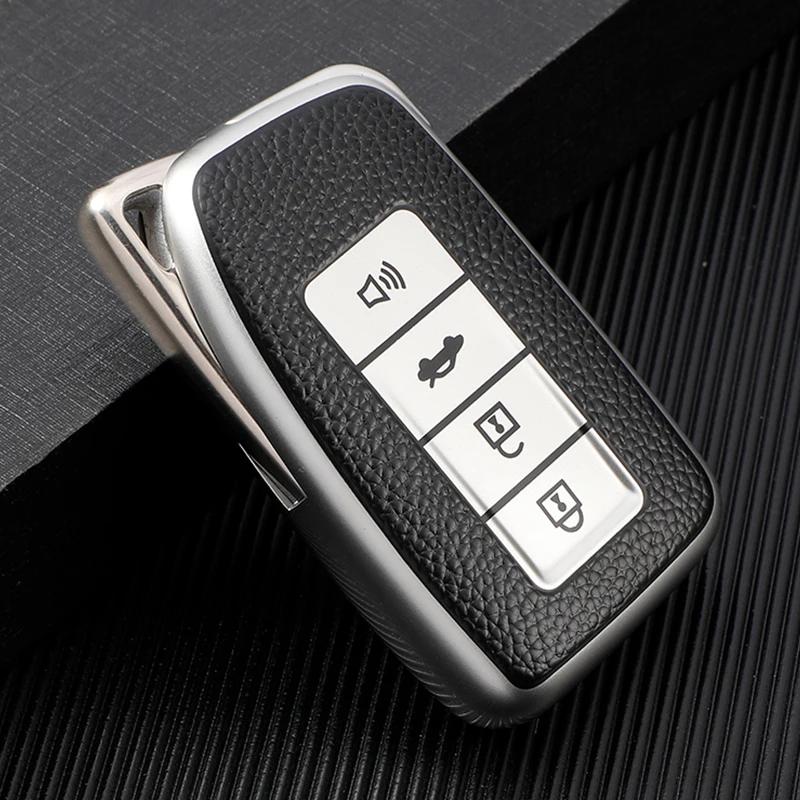 TPU Car Key Cover Case for Lexus NX 200 NX300H RX 350 450H ES 350 ES 300h 4 Button Key Auto Accessories Holder