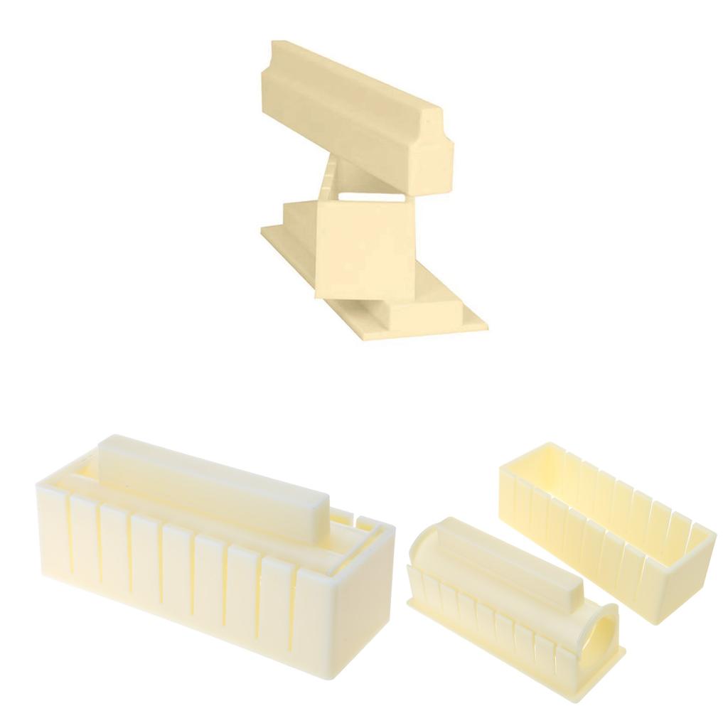 DIY Sushi Maker Rice Mold Kitchen Sushi Making Tool Set Sushi Mold Cooking Tools Multifunctional Japanse Cake