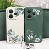 Encounter Flowers Phone Case For Xiaomi Redmi Note 14 13 12 12S 11 11S 10 10S 9 9S 15 15C 14C Pro Plus 4G 5G Liquid Silicone Cov