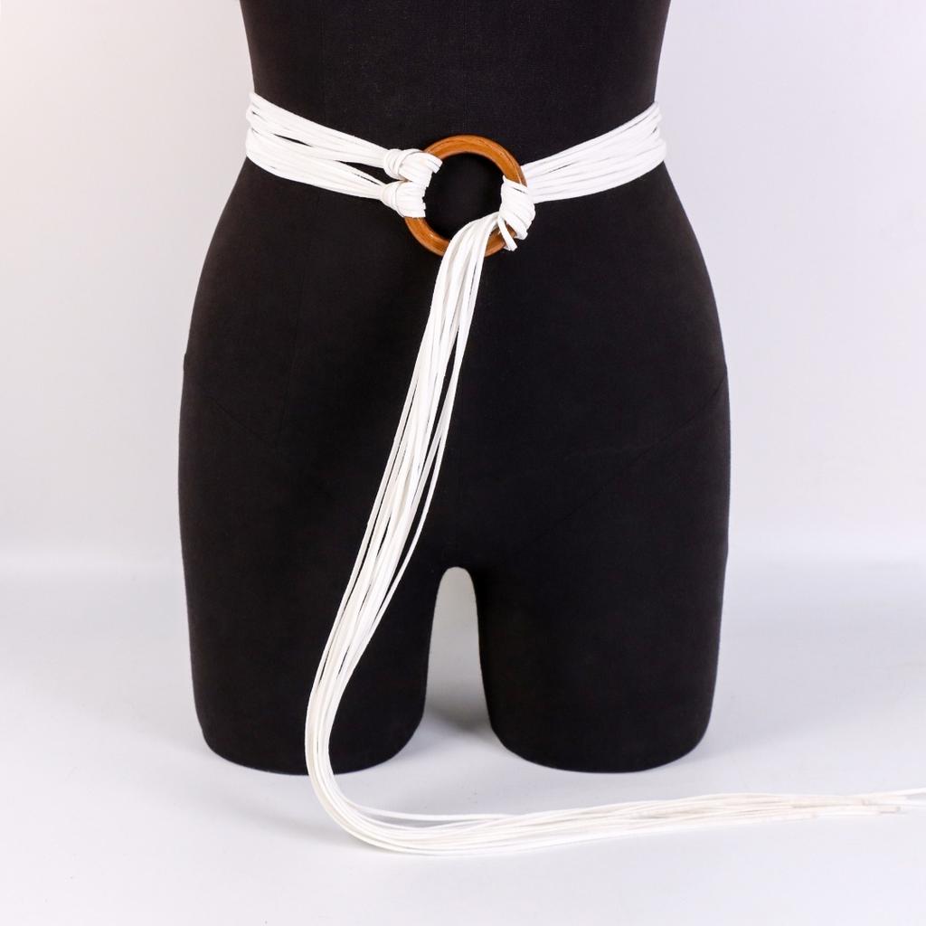 Medieval Viking PU Leather Waist Rope Renaissance Retro Belt Halloween Dress Up Accessories