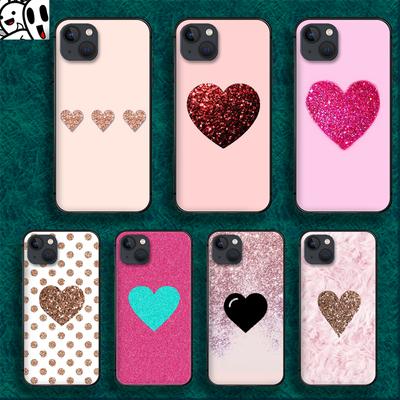 Love Heart Phone Case For iPhone Samsung Galaxy Redmi Xiaomi Oppo OnePlus Note S A 7 8 9 10 11 12 13 14 20 21 22 23 53 54 Pro Max Plus Ultra TPU Soft