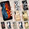 Musiktastaturhülle für Oppo A17 A77 A80 A40 A60 A98 A78 A18 A38 A58 A16 A76 A96 A74 A94 A54 A57S A15 Hülle