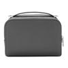 Loewe Anagram Embossed Puzzle Adjustable Detachable Shoulder Camera Bag Mini Men shoulder bag Anthracite C660R41X02-1110