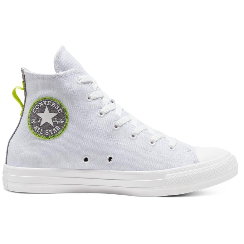Converse Chuck Taylor All Star Simple and Versatile High-Top Canvas Shoes Unisex White