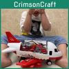 Model Toy Airplane Set With Inertia Mechanism And Storage For Boys And Kids