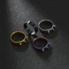 Schmuck Hip Hop Biker Rock Nieten Punk Ringe Herrenringe Edelstahl