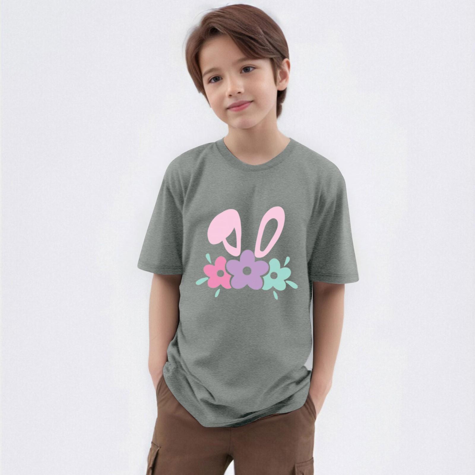 

Детская футболка с круглым вырезом и короткими рукавами 160