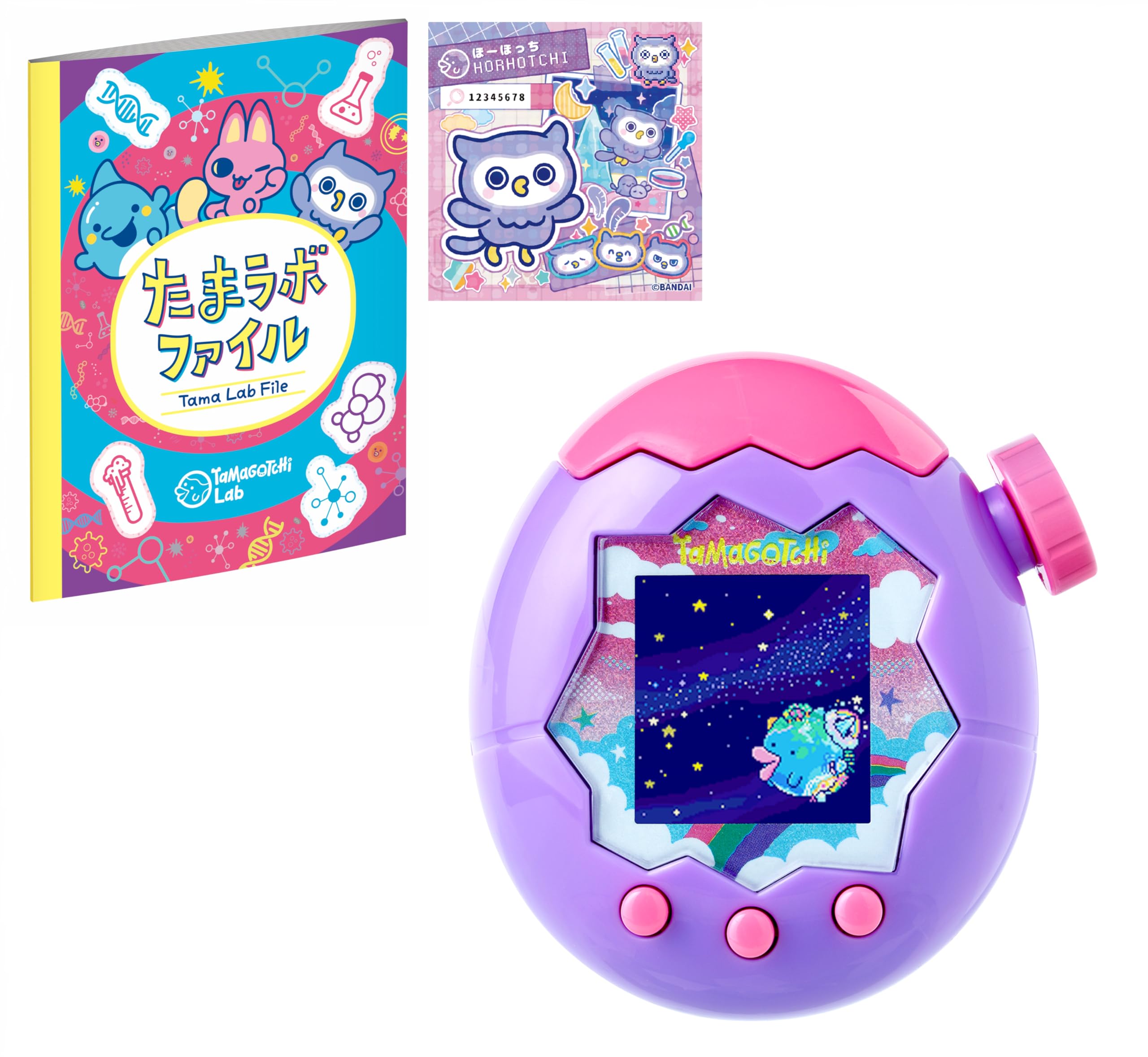 

Tamagotchi Paradise Purple Sky Бонус за покупку Labo Labo Рекомендовано для віку від 6 років і старше Tamagotchi Paradise [BANDAI] - (Ранній Tama Sticker Ho-Hotchi