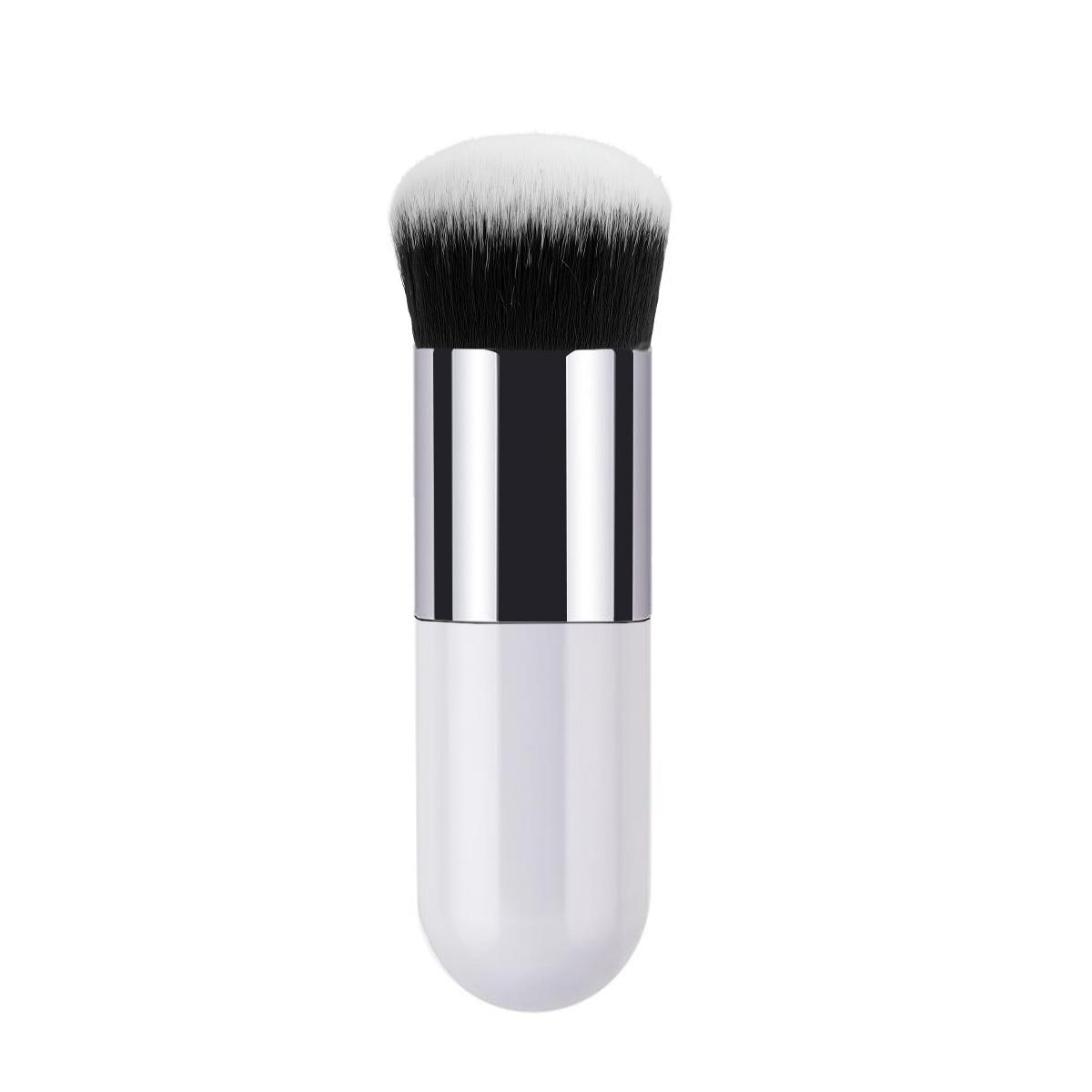 

New Chubby Pier Foundation Brush Flat Cream Makeup Brushes Professional Cosmetic Make-up Brush Free shipping