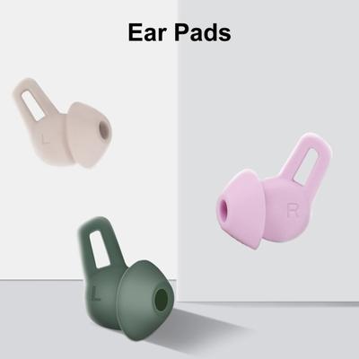 3 paar oordopjes Schokbestendig Stofdicht Zacht Mini Siliconen Bluetooth-compatibele oordopjes voor Huawei-Freelace Pro