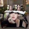 2026 NEW BTS Men's group Bedding Music Duvet Covers Kids Cartoon Bedding Set Twin Full Bedroom Bed Decor for Teens Best Gifts