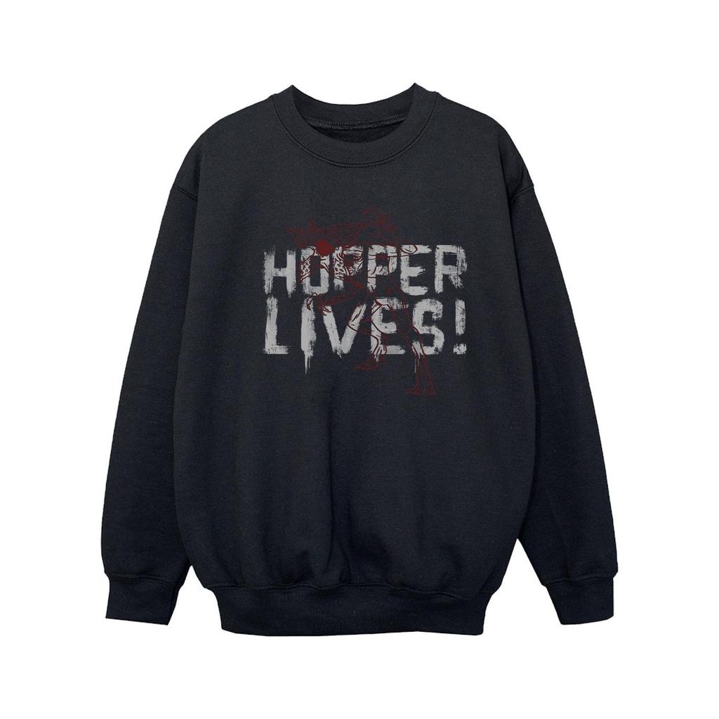 Netflix Girls Stranger Things Hoppers Live Sweatshirt