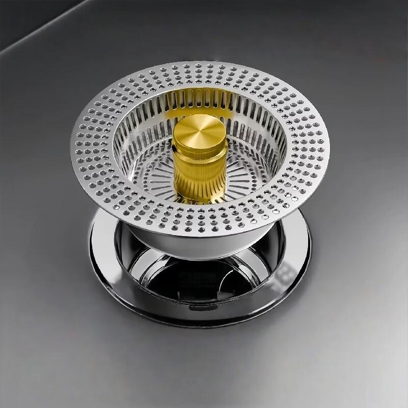 Kitchen Sink Pop-up Drain Filter Stopper