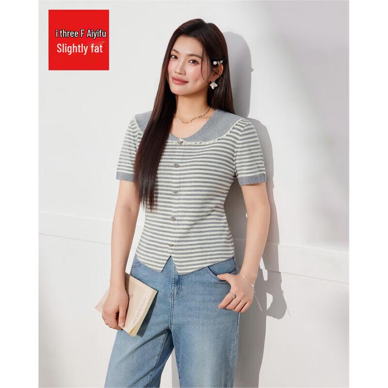 IEF Gentle Korean Style Plus Size Knitted Top 2XL