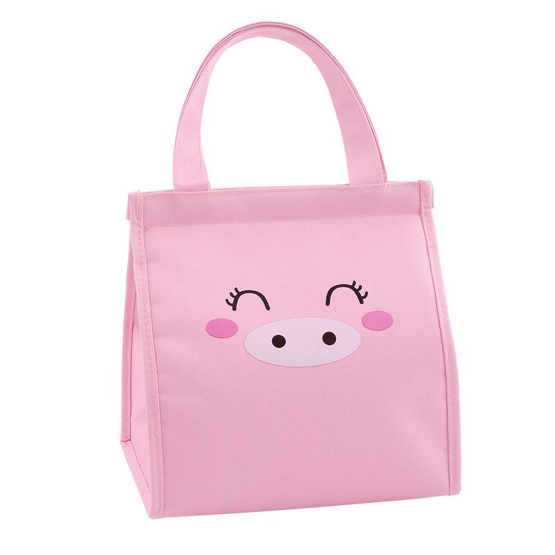 Cartoon Cute Elementary School Lunch Insulation Bag Aluminum Foil Thick Box Outdoor Picnic