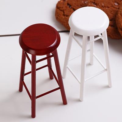 Puppe Hocker Szene Zubehör Bar Haus Miniatur Hause Sammlung Geschenk