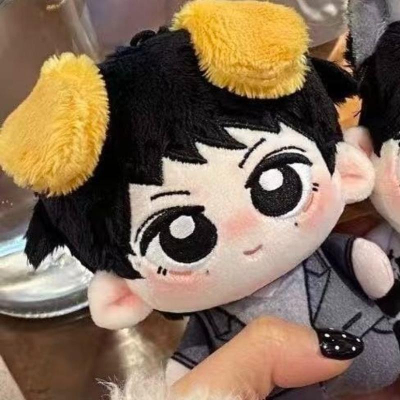 For Enthusiast Ziyu Tian Xuning Pair Tiny Soft Figure Lion Tiger Auricle Mini Snuggly Padded Hanger Item Celebrity Peripheral Keycharm Present