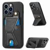 Magnetic Card Holder Wallet Stand Case for IPhone 16 Pro Max 16e 13 11 12 14 15 Plus XR X XS Bag Cover Carbon Fiber Pocket Cover