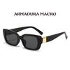 Personalized Square Sunglasses Casual Fashion Trend Versatile Sun Glasses Fashionable Outdoor Shades As Gifts