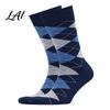 All Day Dry Comfort Socks Men's Dress Socks Comfortable Crew Sock Solid Striped Argyle Dotted Polyester Cotton Blend Long Large Size Business