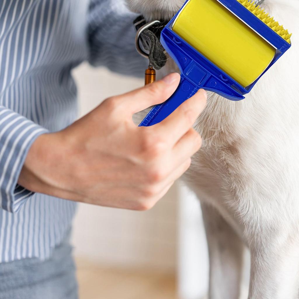 Clothing  Hair Cleaner Roller Brush Hair Sticking Removing And  Sticking Device For Clothes Rolling