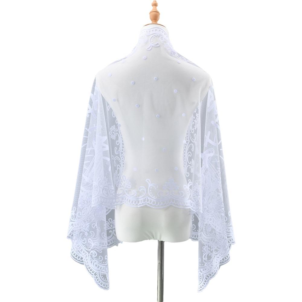Lightweight Sunscreen Shawl Breathable Mesh Female Headscarf Casual Lace Scarf Summer