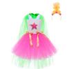 Children's Halloween Costume Anime Magic Hair Elf Dress Poppy Cosplay Cosplay Costume