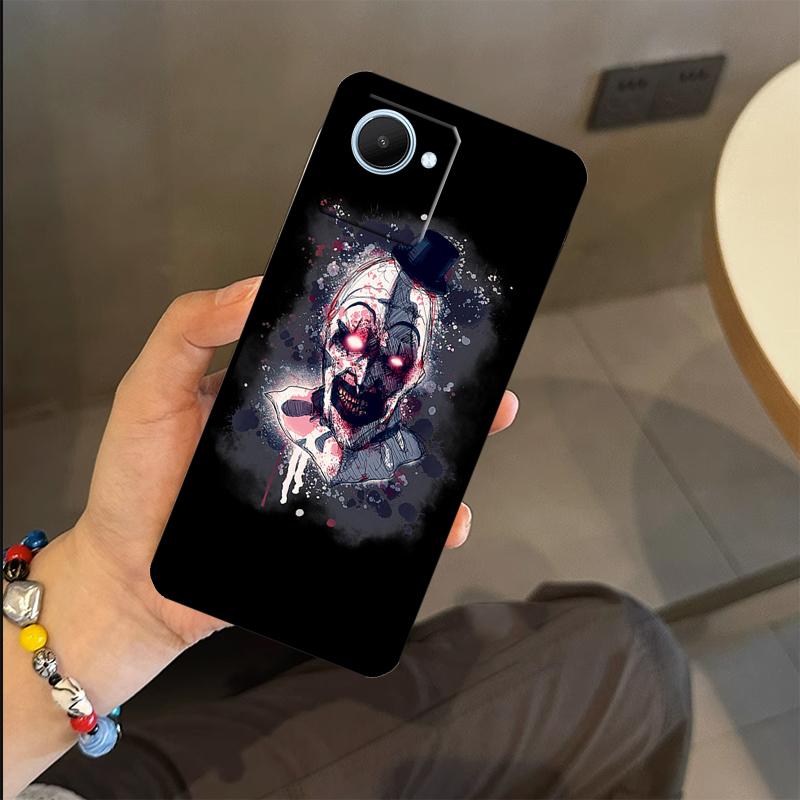 Horror Movie Terrifier Case For Realme C63 C61 C55 C51 C53 C25 C65 C67 C71 C75 GT6 GT7 Pro 11 12 13 14 15 Pro Plus
