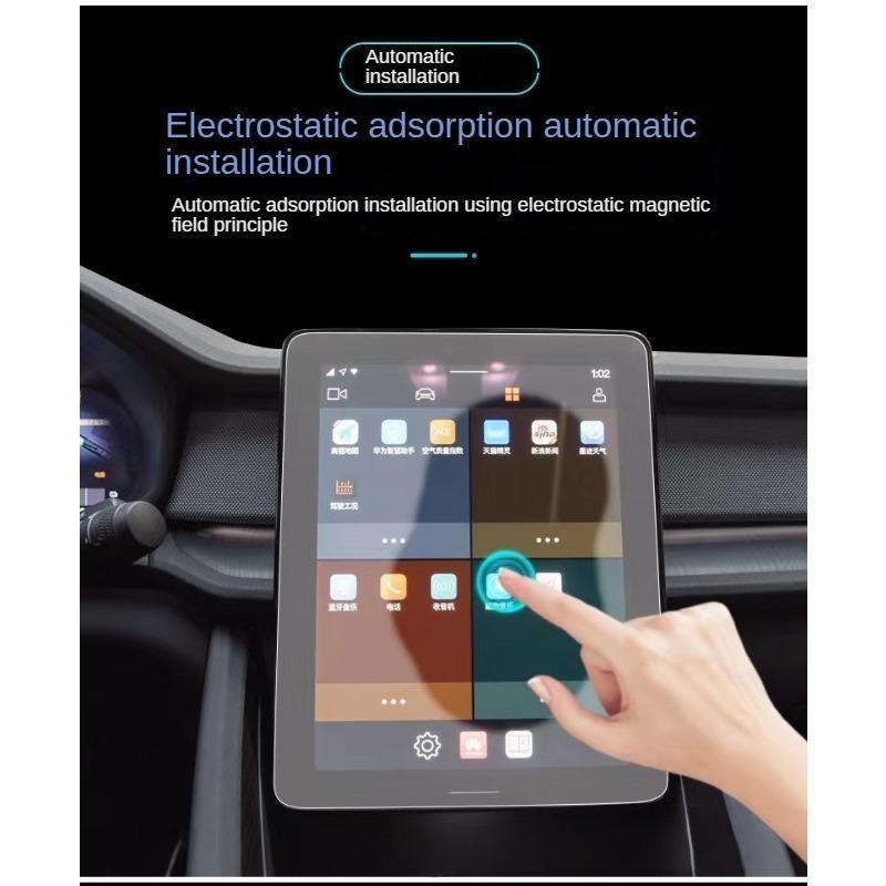 Schutzfolie aus gehärtetem Glas für Polestar 2 2021 2022 2023 11,15 Zoll Auto-Navigation Infotainment Touch Auto-Interieur