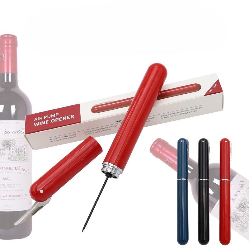 Air Pressure Wine Corkscrew With Cutting Wine Bottle Foil Knife Effortlessly Open Wine Bottles Without Damaging Corks(Reusable)