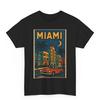 Miami Retro Comic T-Shirt: Vintage Florida Graphic Tee
