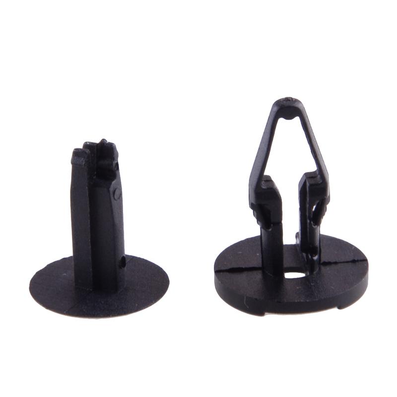 100Pcs 6508863AA Bumper Push Type Fender Liner Clip Cowl Vent Retainer Push In Fastener Pin Fit For Ford Pontiac Buick Chevrolet