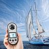 Digital Anemometer Anemometer Handling Anemometer Air Velocity Meter for Measuring Wind Cooling Temperature Anemometer Thermometer for Photographing