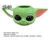 Decorative Beverage Container 3D Cartoon Ceramic Water Cup, Cute Relief Coffee Mug, Mug Unique Desktop Decoration for Hot And Cold Drinks Large