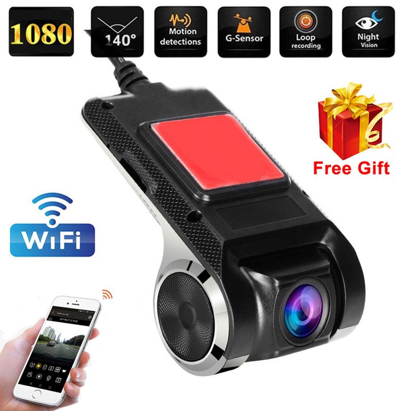 ADAS 1080P WIFI Dash Cam DVR Dash Camera Car WIFI Dash Cam Android DVR Car Recorder Dash Cam Night Version 1080P Recorder