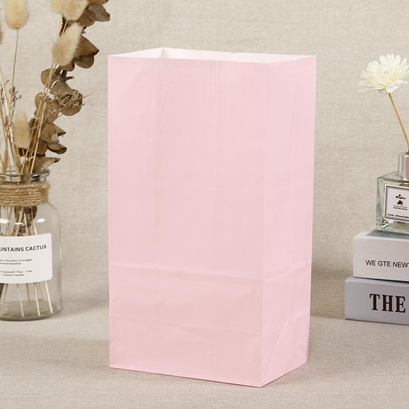 10/20/50pcs Paper Candy Bags Food Packaging Paper Bag Gift Bags Baby Shower Birthday Wedding Party Decoration Paper Craft Bags