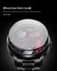SVJ2021 RS8 Men's 3D Brakes Hollow Dial Sports Car Black Waterproof Watch