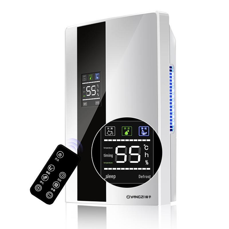 Yangzi Silent Dehumidifier for Home and Basement - Moisture Absorber for Humid Weather