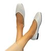Women's Shoes Solid Colour Everyday Spring and Autumn Skin Tone Low Top Viscose Shoes