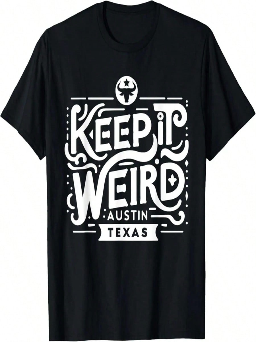Keep Austin Texas Weird For Austinite T-Shirt S разноцветный