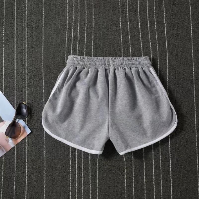 Sportliche Dreipunkt-Damen-Shorts zum Laufen, Freizeit, hoch taillierte Pyjamahose mit Strandhose