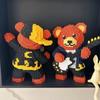 Brown Bear Band Party Set Children's Building Blocks Toy DIY Assembly Building Blocks 3D Model Children's Adult Festival Gift